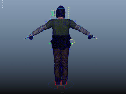 Graffiti Male Model 3D