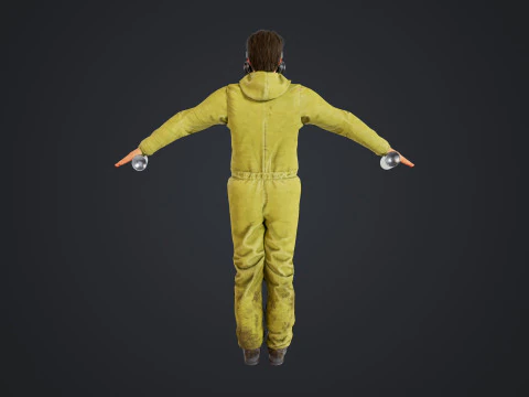 Graffiti Male 3D Model