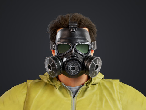 Graffiti Male Model 3D