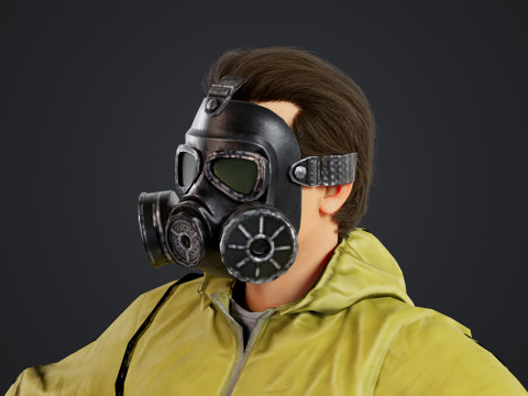 Graffiti Male Model 3D