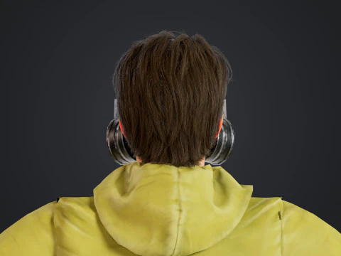 Graffiti Male 3D Model
