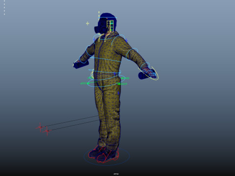 Graffiti Male Model 3D