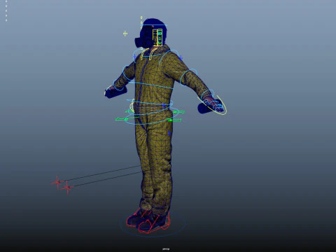 Graffiti Male 3D Model