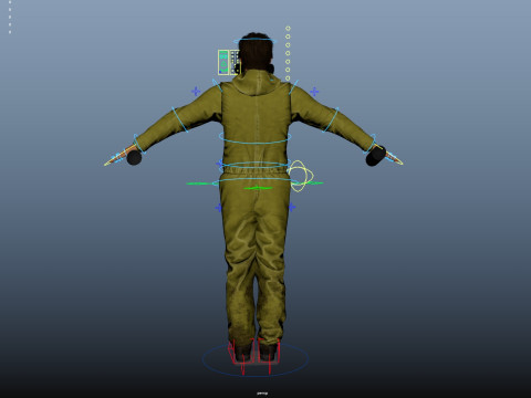Graffiti Male Model 3D
