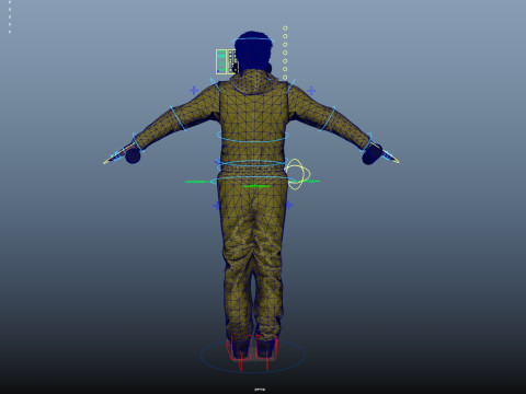 Graffiti Male Model 3D