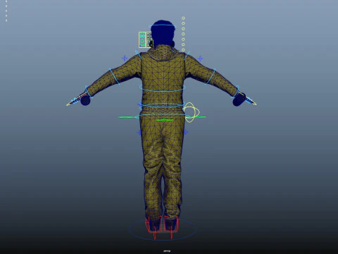 Graffiti Male 3D Model