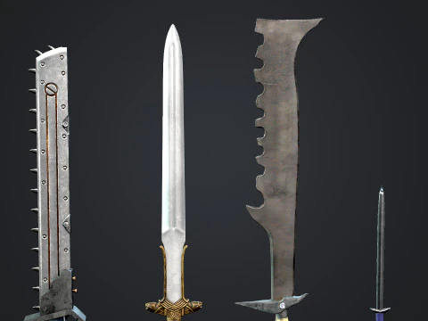 Swords 3D Model