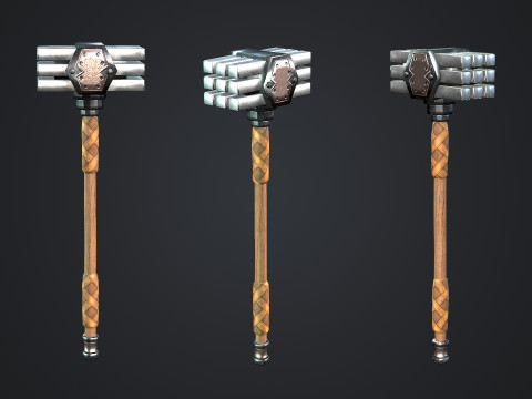 Hammers 3D Model