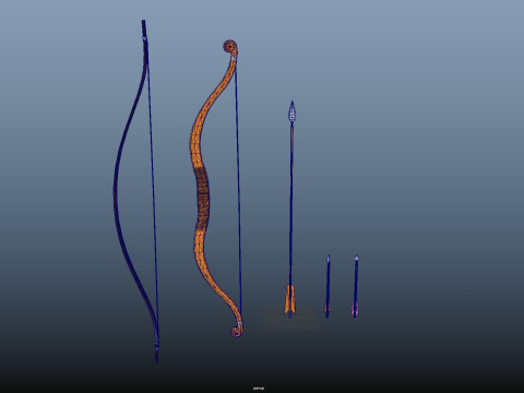 Bows And Arrows 3Dモデル