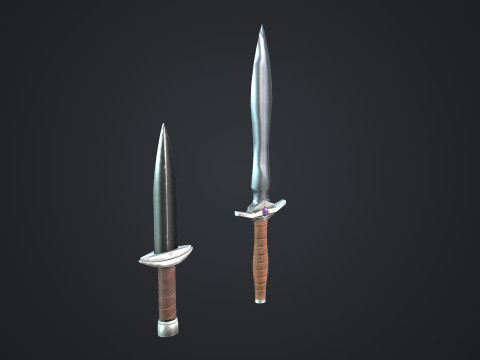 Daggers 3Dモデル