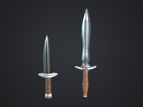 Daggers 3Dモデル