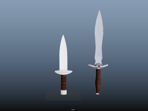 Daggers 3Dモデル