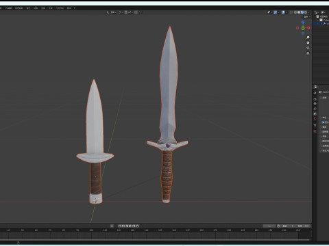 Daggers 3Dモデル