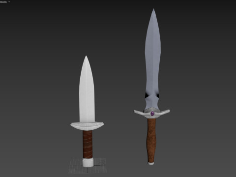 Daggers 3Dモデル