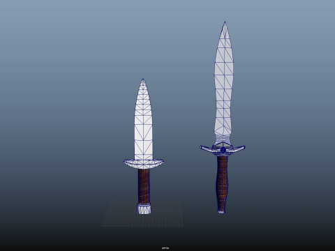 Daggers 3Dモデル
