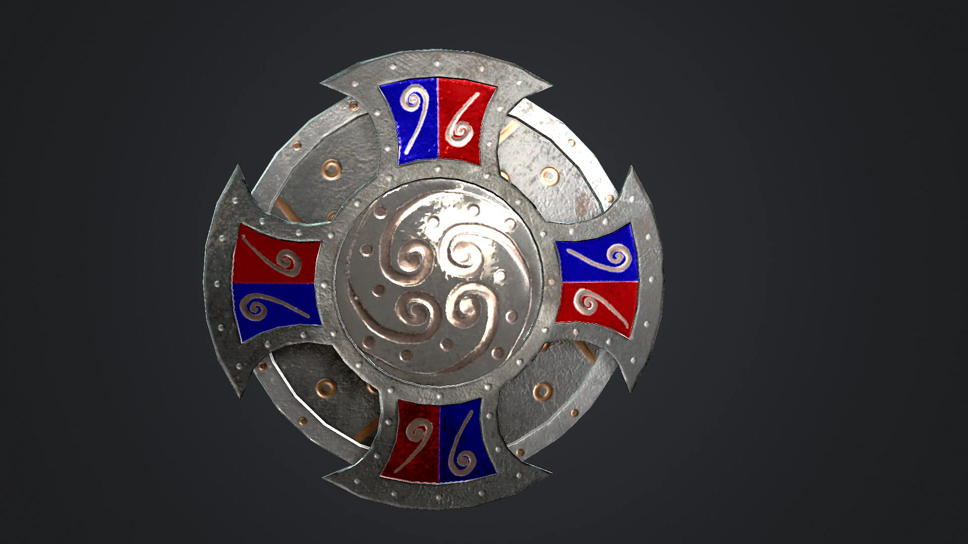 방패 3D 모델 .c4d .max .obj .3ds .fbx .stl .blend