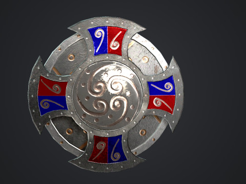 Shield 3D मॉडल