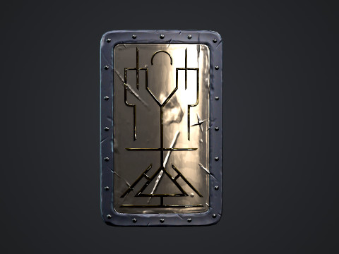 Shield 3D मॉडल