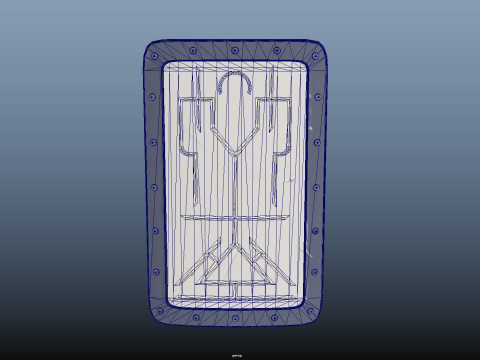 Shield 3D मॉडल