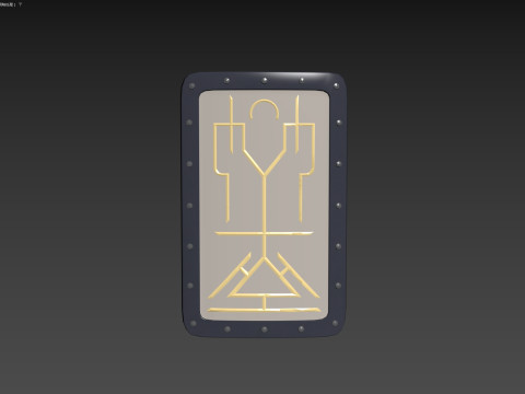 Shield 3D मॉडल