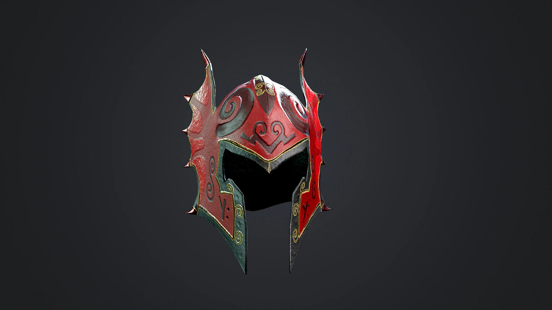 Helmet 3D Model .c4d .max .obj .3ds .fbx .stl .blend 