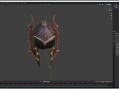 Helmet 3D Model