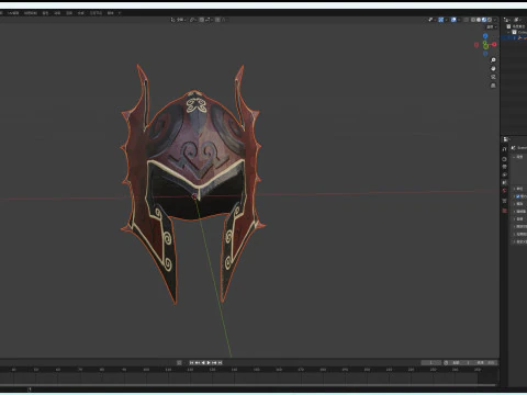 Helmet 3D Model