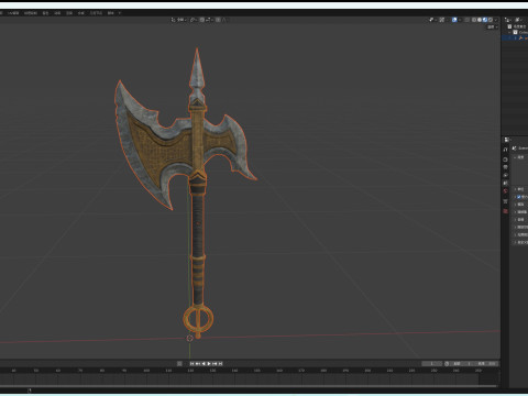 Axe Modello 3D