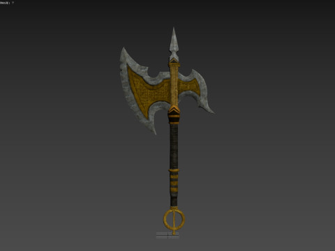Axe Modello 3D