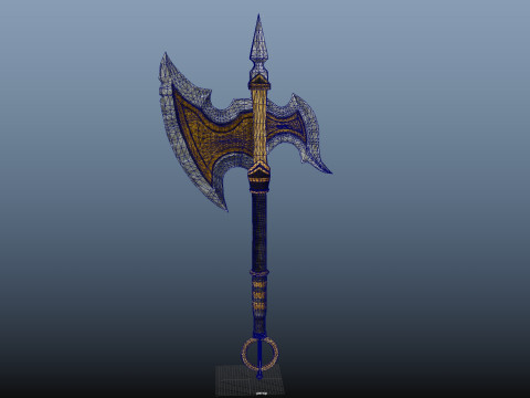 Axe Modello 3D