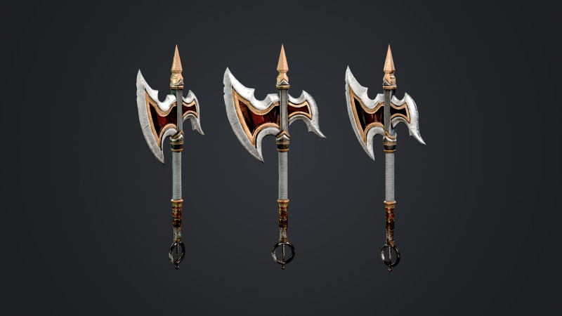 Axe Modello 3D .c4d .max .obj .3ds .fbx .stl .blend 
