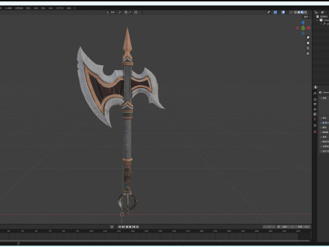 Axe Modello 3D