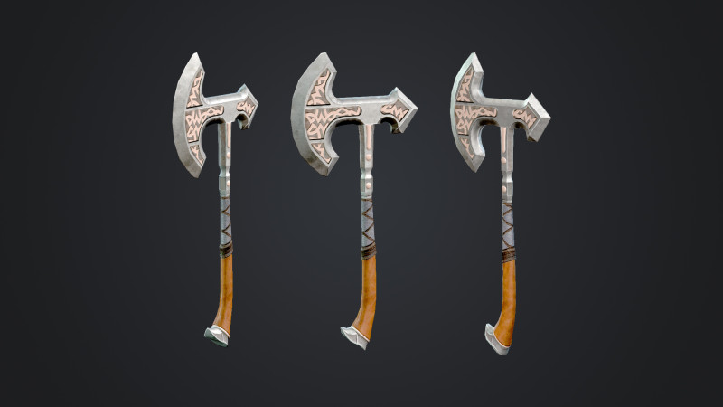 Axe 3D-Modell .c4d .max .obj .3ds .fbx .stl .blend 