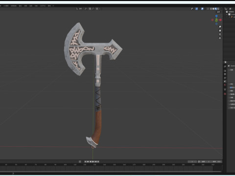 Axe 3D-Modell