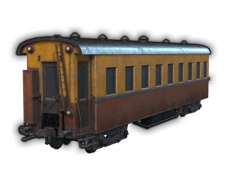 Coach Vagon Modello 3D