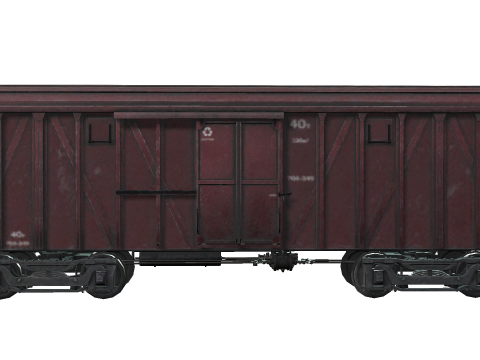 Freight Vagon 3D 모델