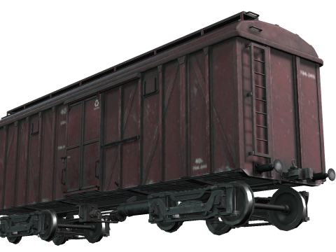 Freight Vagon 3D 모델