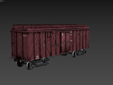 Freight Vagon 3D 모델