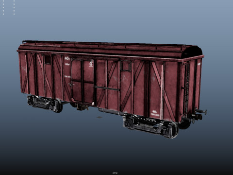 Freight Vagon 3D 모델