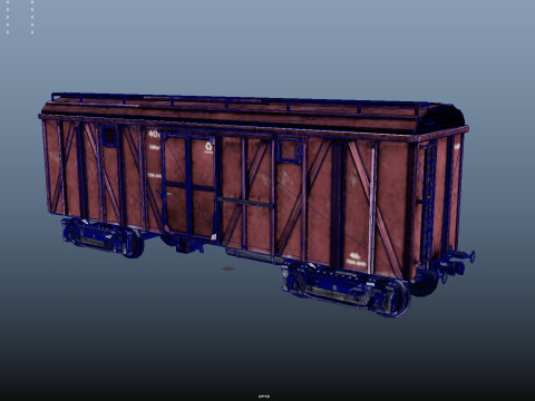 Freight Vagon 3D 모델