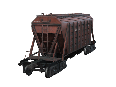 Hopper Vagon 3D मॉडल