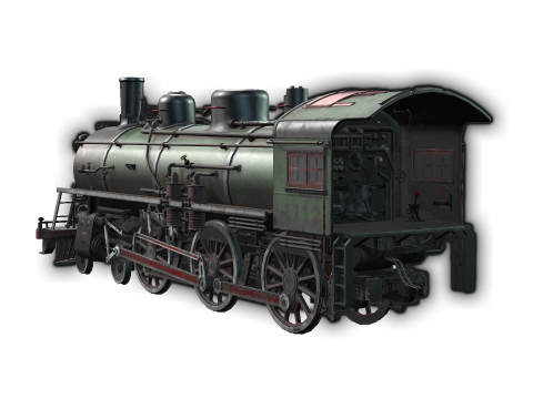 Locomotive Modello 3D