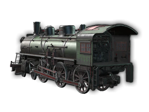 Locomotive 3D Model