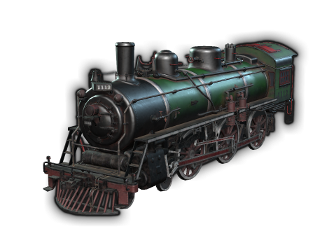 Locomotive 3D मॉडल