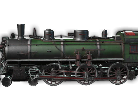 Locomotive 3D Model