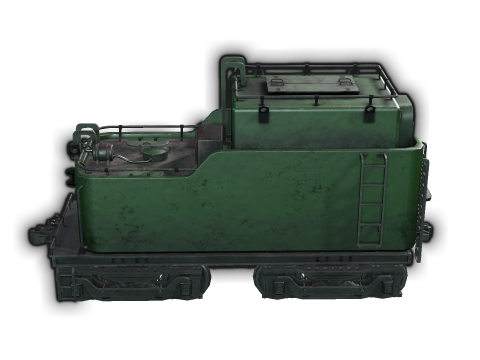 Tender Vagon 3D Модель