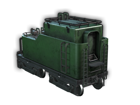 Tender Vagon 3D Модель