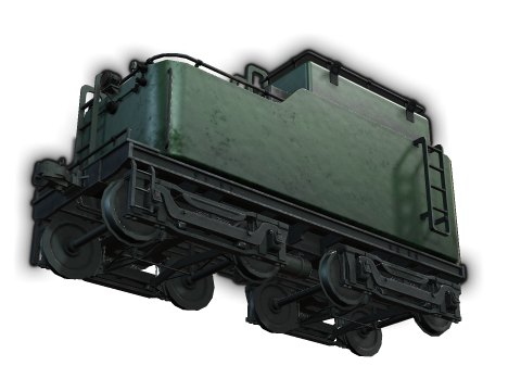 Tender Vagon 3D Модель