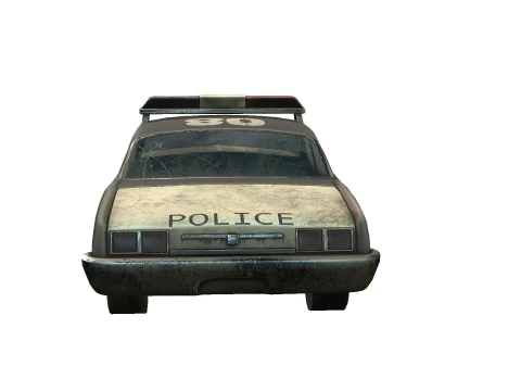 Car Police 3D Model