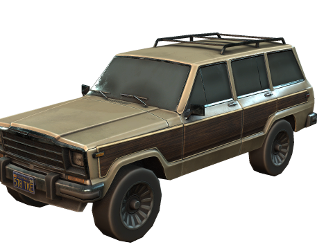 Jeep Wagoneer Modelo 3D